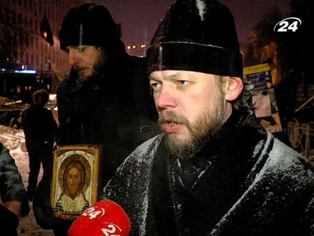 На Грушевского сейчас перемирие: взрывы и выстрелы пока затихли