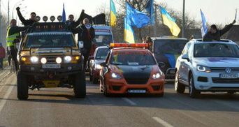 Под Киевом Автомайдановцы разоблачили несколько баз "титушек"
