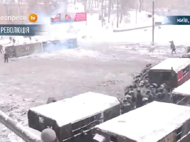 Силовики зачистили Грушевського Силовики зачистили Грушевського