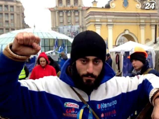 Один із застрелених активістів - Сергій Нігоян Один із застрелених активістів - Сергій Нігоян