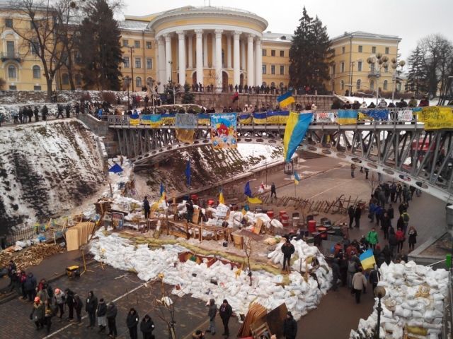 "Беркут" напав на Жовтневий Палац у Києві, — Парубій