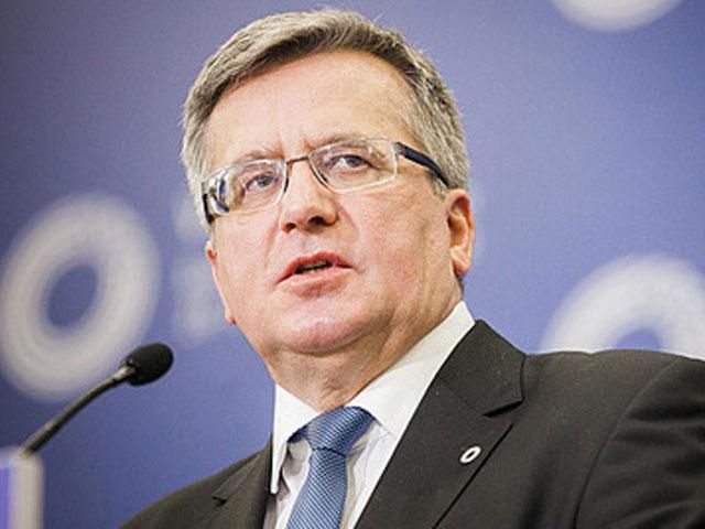 Мусимо бути готові до різних сценаріїв, - Коморовський Мусимо бути готові до різних сценаріїв, - Коморовський