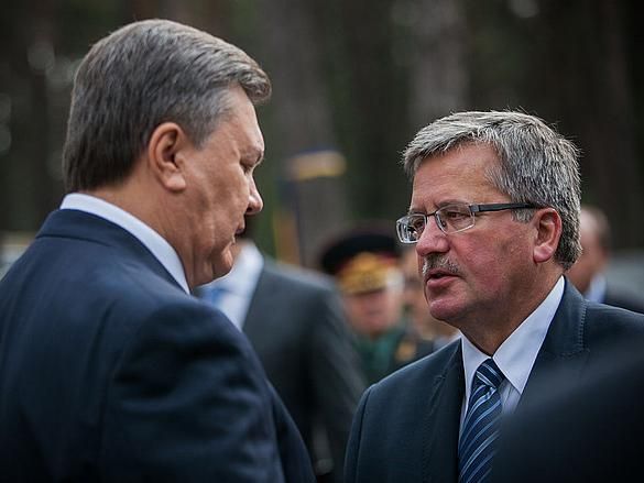 Президент Польщі поспілкувався з Януковичем