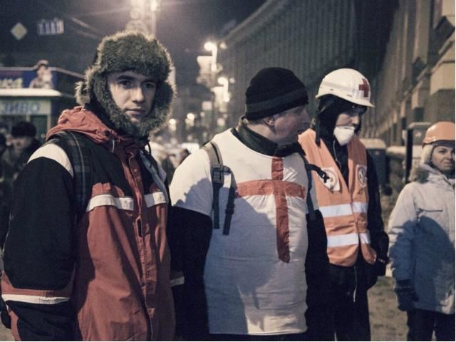 В течение ночи на Грушевского пострадали более 50 активистов В течение ночи на Грушевского пострадали более 50 активистов