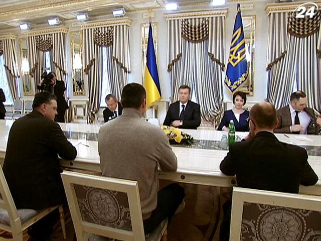 Силовики не стрілятимуть в активістів під час перемовини з президентом Силовики не стрілятимуть в активістів під час перемовини з президентом