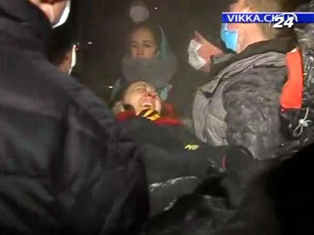 Состояние студентки, пострадавшей во время столкновений в Черкассах, - критическое, - медики