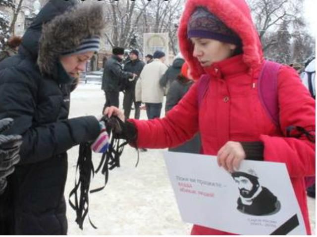 В Тернополе почтили память погибших активистов (Фото. Видео)