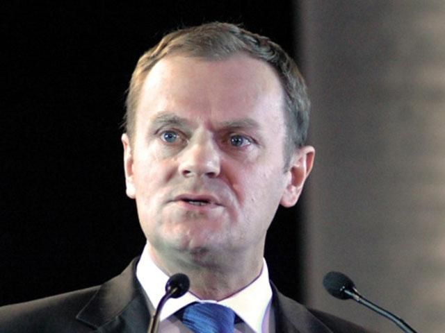 Поведение Януковича привело к критическому моменту, - Туск Поведение Януковича привело к критическому моменту, - Туск