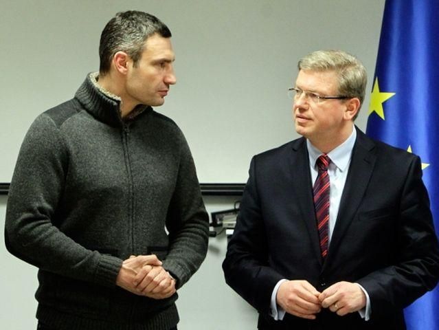 Фюле розповів про план виходу України з кризи Фюле розповів про план виходу України з кризи