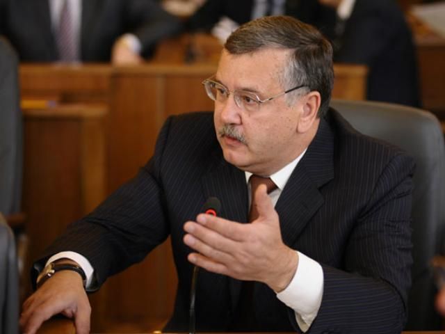 Гриценко хочет сдать мандат 28 января