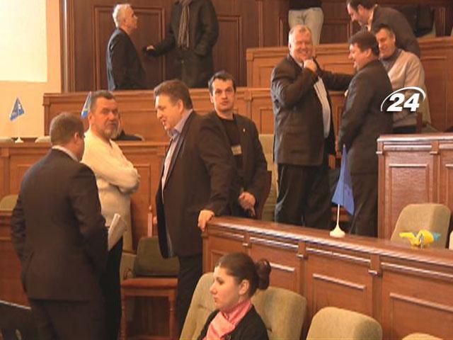 У Луцьку так і не проголосували за відставку голови облради