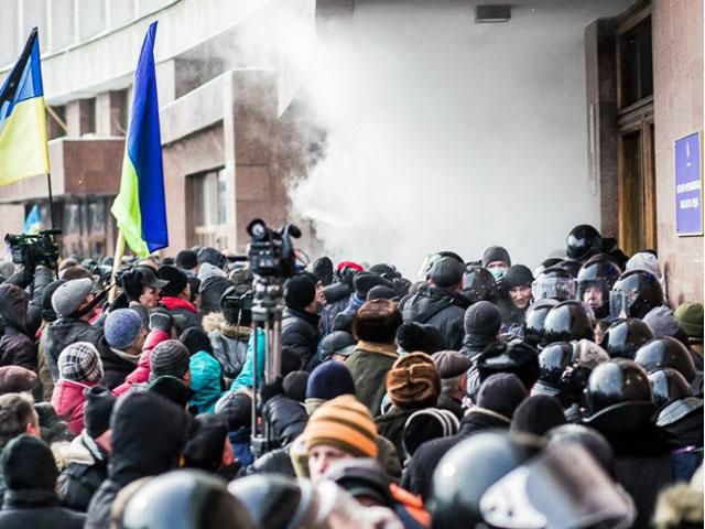 Для захоплення ОДА використовуються мешканці західних регіонів, — МВС Для захоплення ОДА використовуються мешканці західних регіонів, — МВС