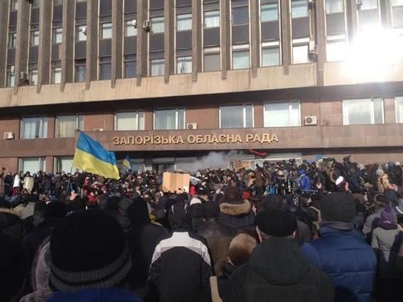 За штурм Запорізької ОДА відкрито кримінальне провадження За штурм Запорізької ОДА відкрито кримінальне провадження