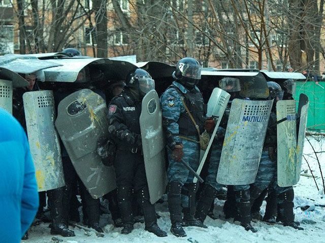 У Дніпропетровську затримано 37 учасників протесту У Дніпропетровську затримано 37 учасників протесту