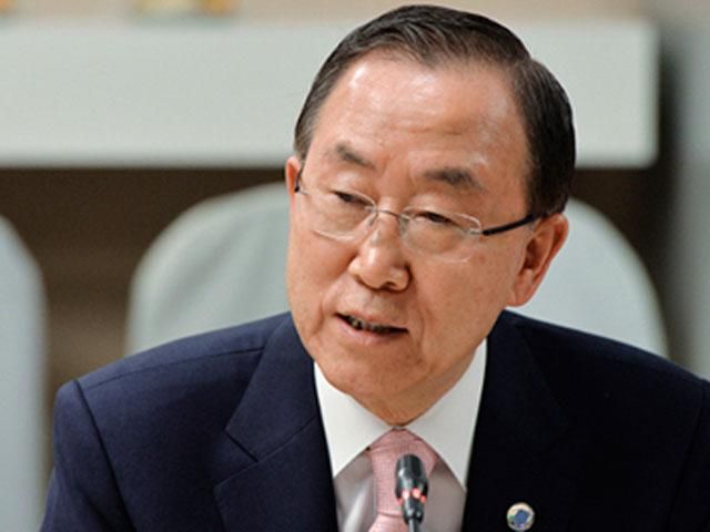 Янукович поговорил с Генсеком ООН Янукович поговорил с Генсеком ООН