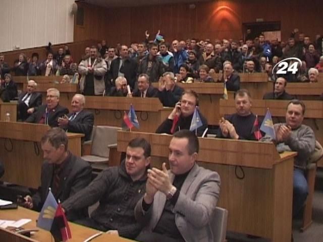 Тернопольские депутаты признали Народную Раду легитимной
