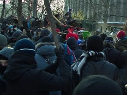 В Днепропетровске собрали бессрочный антимайдан