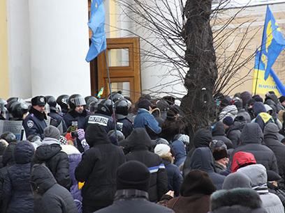 Вінницька міліція затримала одного із активістів