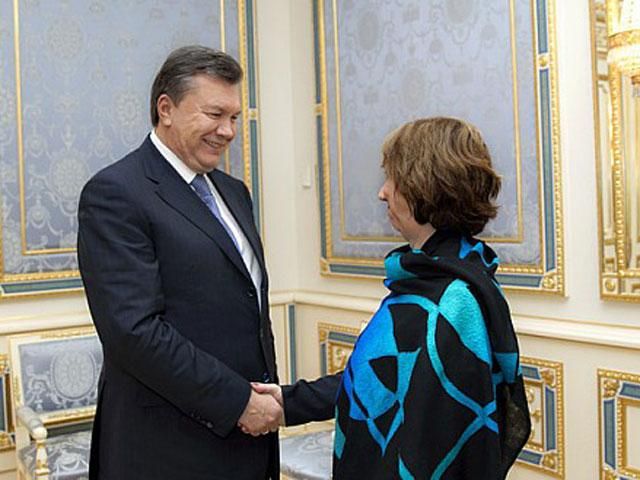 Завтра Ештон поговорить з Януковичем Завтра Ештон поговорить з Януковичем