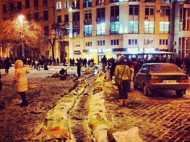 На Грушевського поменшало силовиків, — активісти Майдану 