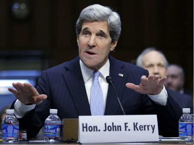 Держсекретар США зустрінеться сьогодні з Яценюком і Кличком Держсекретар США зустрінеться сьогодні з Яценюком і Кличком