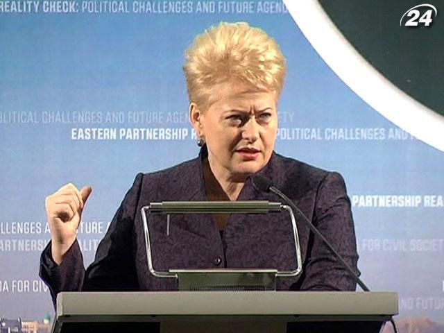 Президент Литви Даля Грибаускайте балотуватиметься на другий термін Президент Литви Даля Грибаускайте балотуватиметься на другий термін