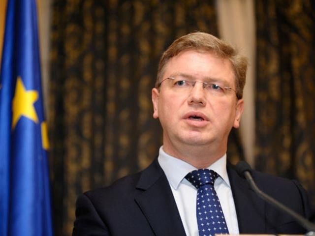 Фюле звинуватив українську сторону у відсутності прогресу щодо безвізового режиму