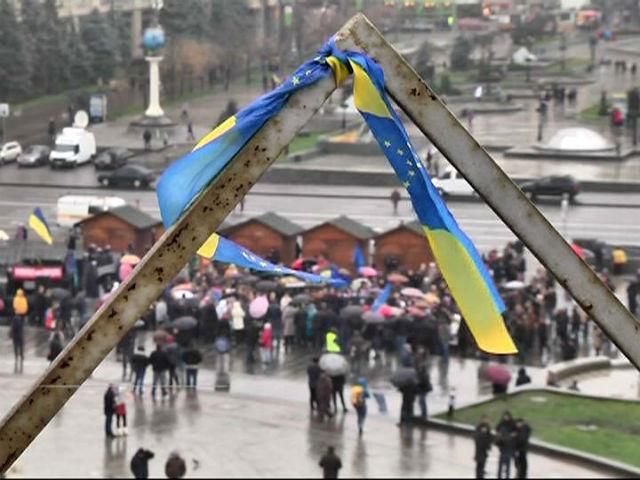 Структура протеста: Евромайдан представляют более 10 групп различных организаций