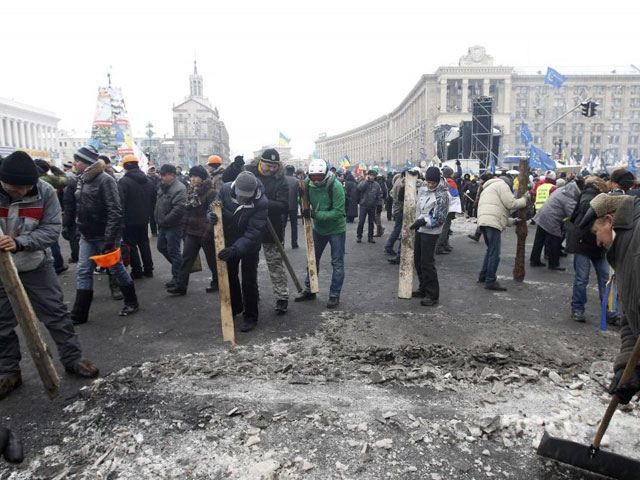 Сегодня на Майдане будет большая уборка