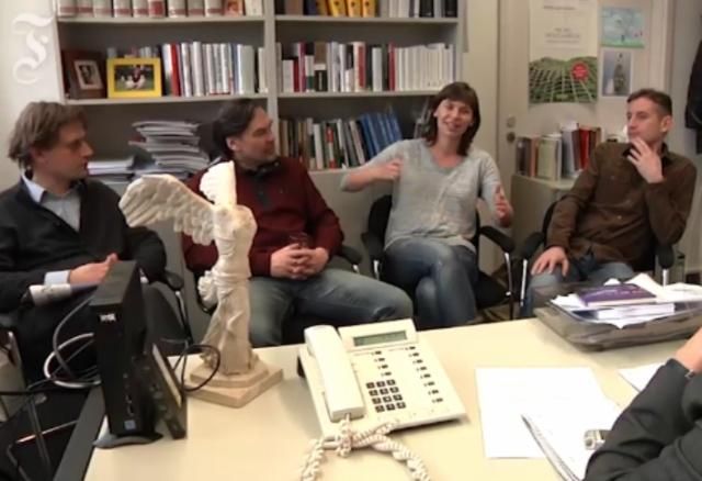 Відомі українські письменники розповіли німцям про феномен Євромайдану Відомі українські письменники розповіли німцям про феномен Євромайдану