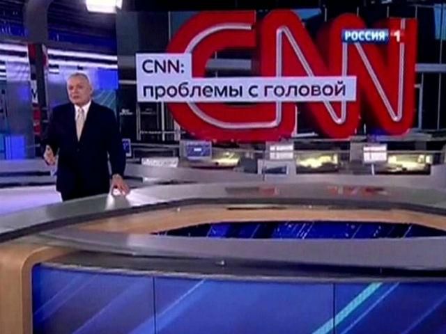 Журналісти CNN та Россия-1 обмінялись словесними образами Журналісти CNN та Россия-1 обмінялись словесними образами