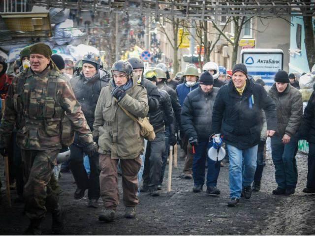 Парубий говорит, что столкновения на Грушевского начала милиция