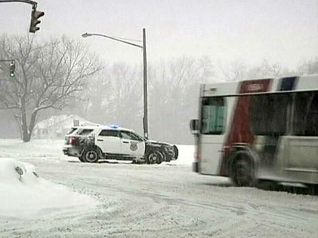 Через снігову бурю в США загинули 25 людей