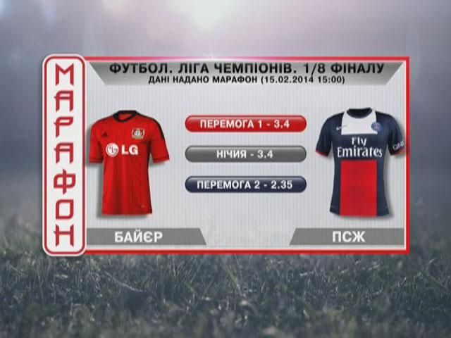 Матч дня. "Байєр" проти ПСЖ Матч дня. "Байєр" проти ПСЖ