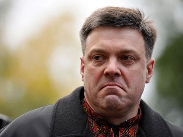 Захід не визнає сили наступу, — Тягнибок про звільнення КМДА Захід не визнає сили наступу, — Тягнибок про звільнення КМДА