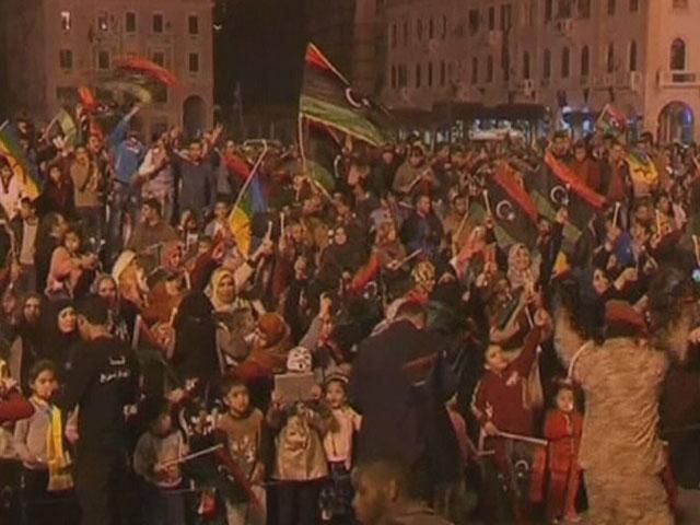 У Лівії відзначають третю річницю революції У Лівії відзначають третю річницю революції