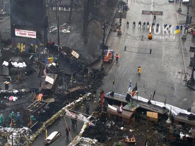 Милиция вернулась на Грушевского Милиция вернулась на Грушевского