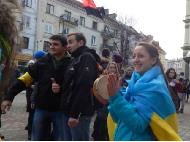 В Івано-Франківську студенти вийшли на страйк 