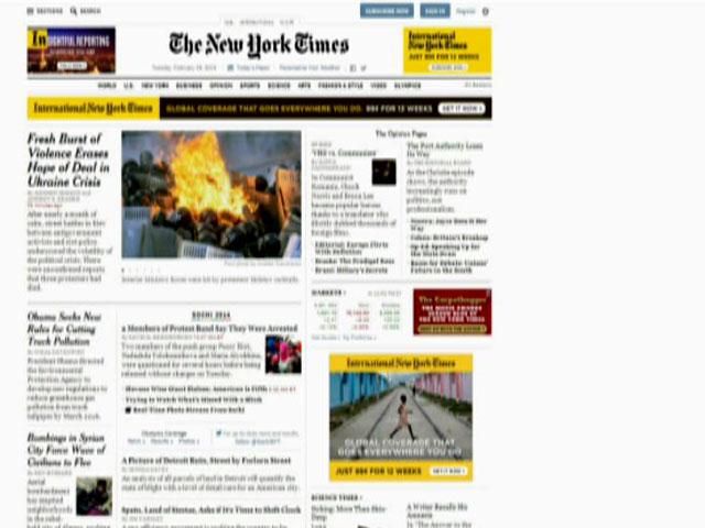 Западные СМИ о событиях в Украине Западные СМИ о событиях в Украине