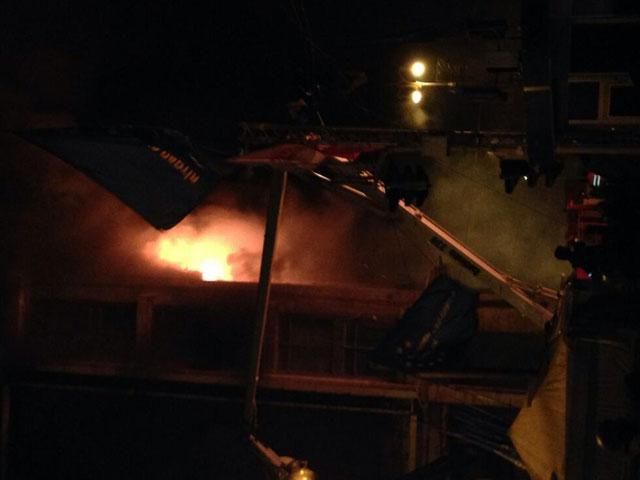 У Будинку профспілок обвалилася конструкція між 4 та 5 поверхами У Будинку профспілок обвалилася конструкція між 4 та 5 поверхами