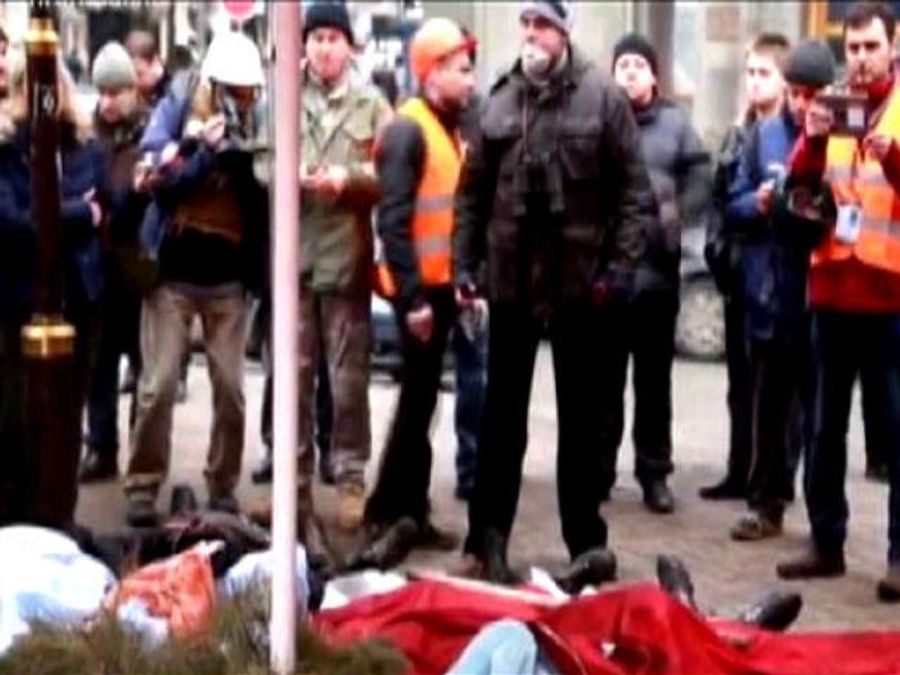 Кількість жертв сутичок у центр столиці перевищила 20 осіб Кількість жертв сутичок у центр столиці перевищила 20 осіб