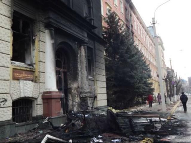 На Прикарпатті СБУ перейшла на бік народу На Прикарпатті СБУ перейшла на бік народу