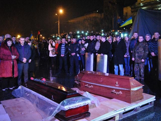 Львів прощався із загиблими героями Майдану (Фото)