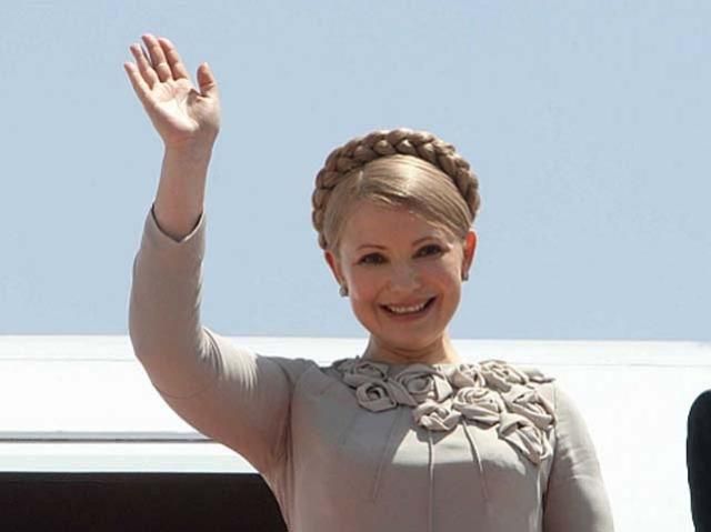 Юлия Тимошенко уже на свободе Юлия Тимошенко уже на свободе