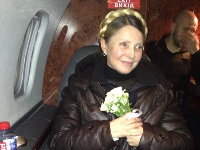 Тимошенко — у Києві Тимошенко — у Києві