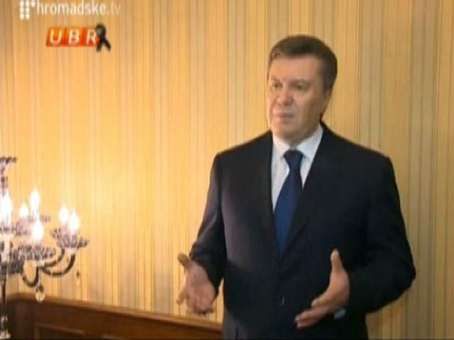 Полное интервью Виктора Януковича для телеканалов 112 и UBR