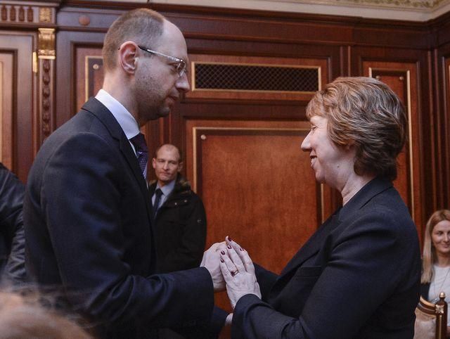 Опозиціонери обговорили з Кетрін Ештон формування коаліції та нового уряду Опозиціонери обговорили з Кетрін Ештон формування коаліції та нового уряду