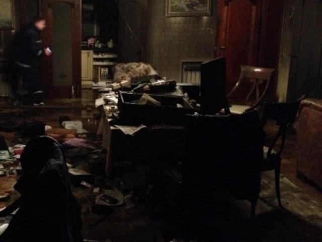 Дом Симоненко в огне (Фото) Дом Симоненко в огне (Фото)