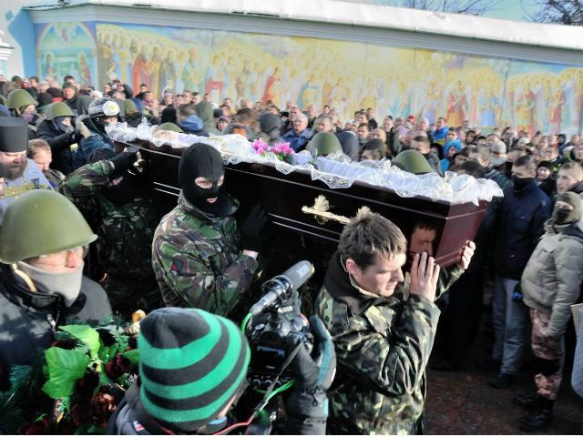 УПЦ МП хочет продолжить траур по погибшим активистам до 19 апреля