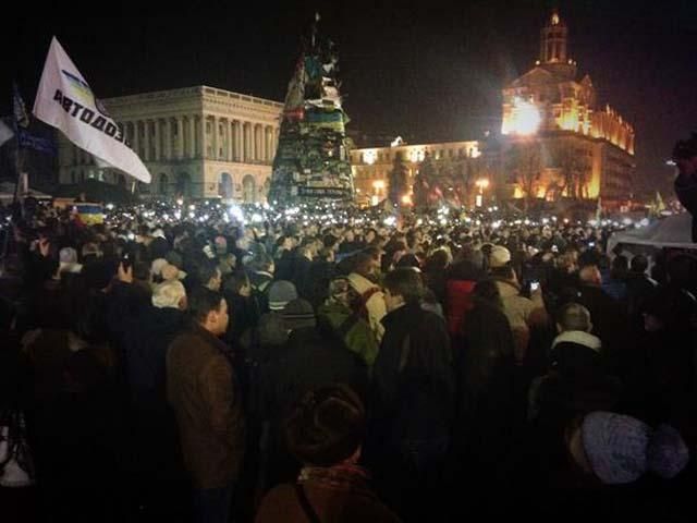 Майдан принял решение не расходиться